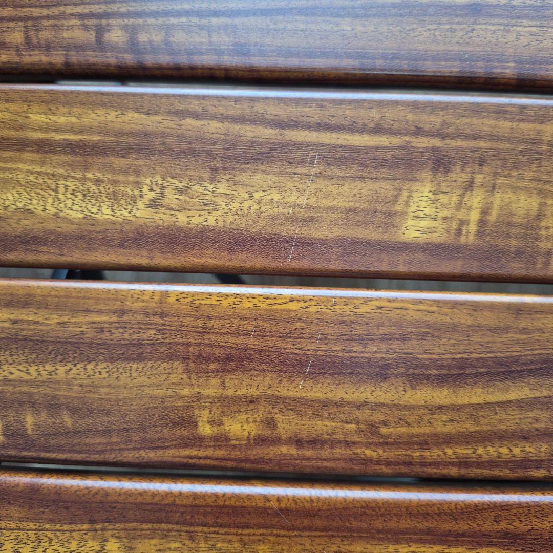 オガワ　3High&Low Table Long II 木目調　テーブル