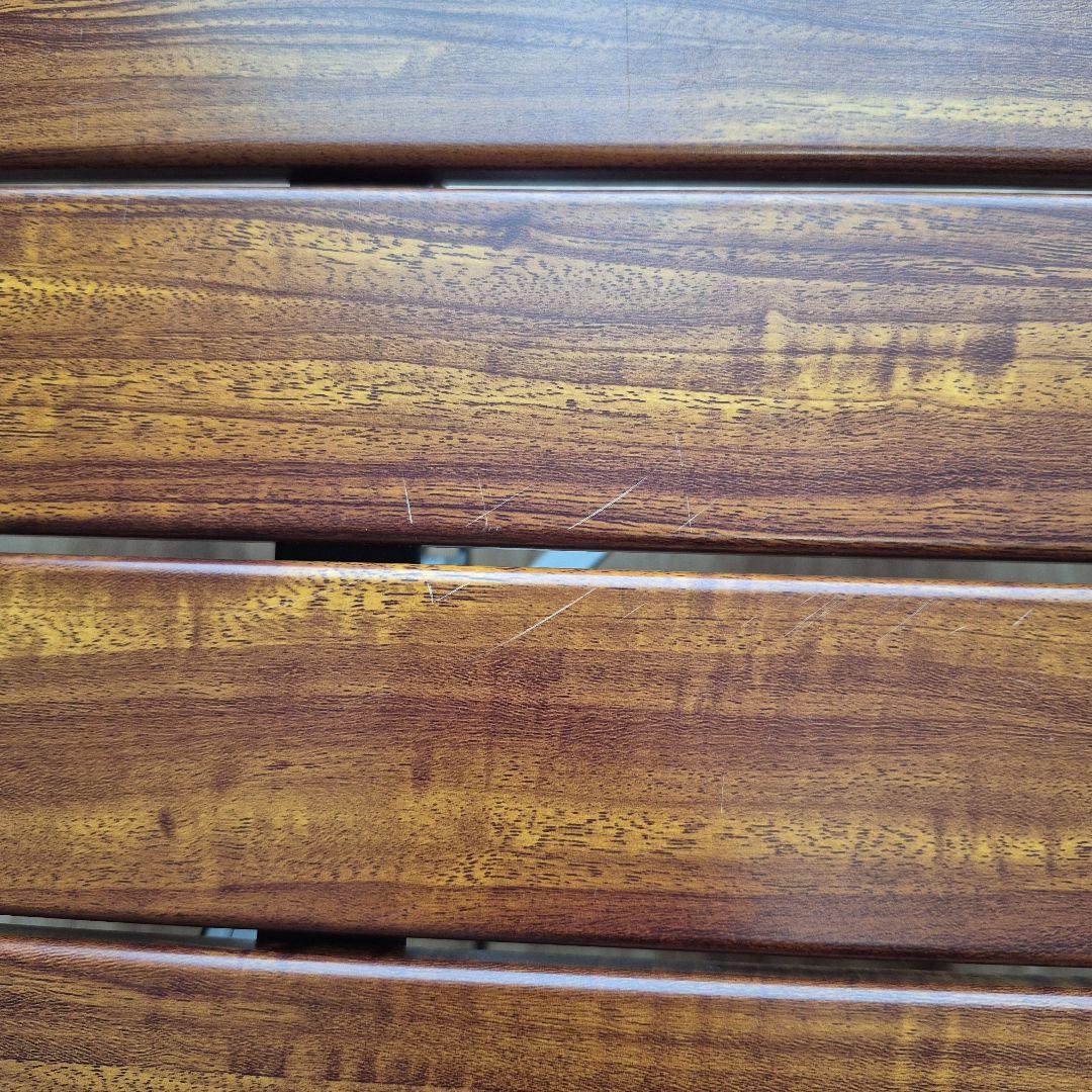 オガワ　3High&Low Table Long II 木目調　テーブル