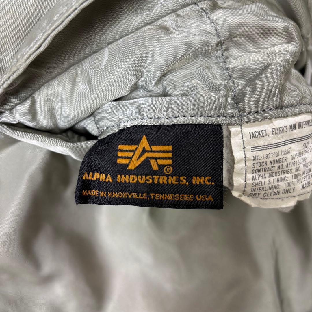 アルファ インダストリーズ MA-1 フライトジャケット 米軍規格 USA製