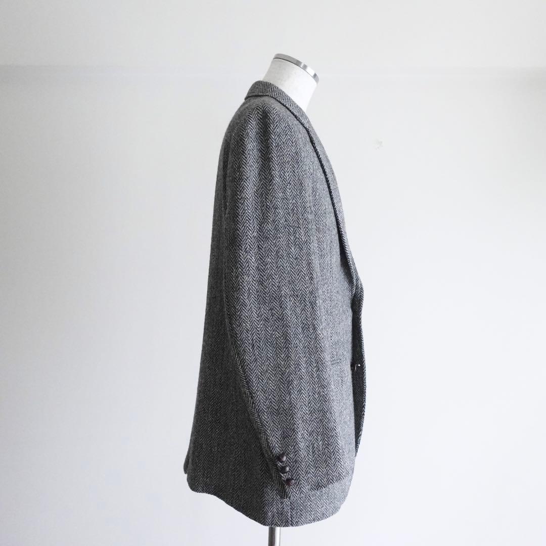 1980s Harris Tweed ウールツイードヘリンボーン　ジャケット