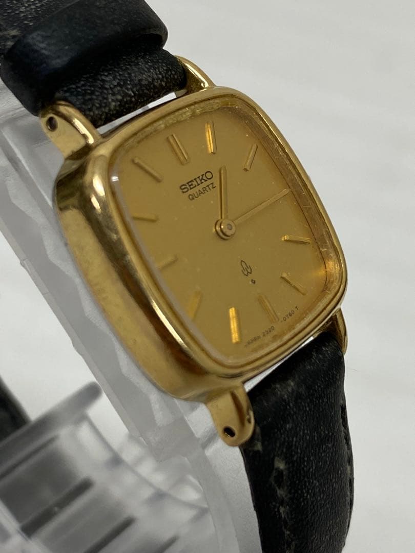 3-3205 SEIKO 14Kクォーツレディース腕時計モデル2320-0760