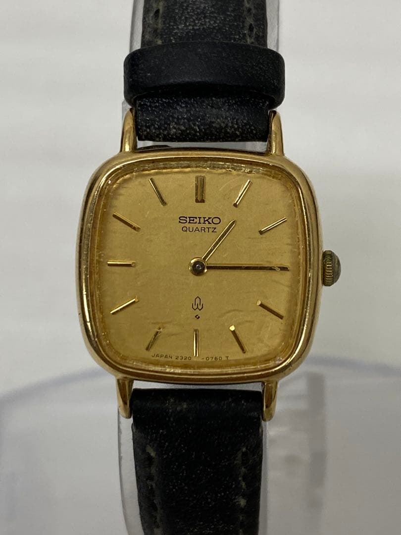 3-3205 SEIKO 14Kクォーツレディース腕時計モデル2320-0760