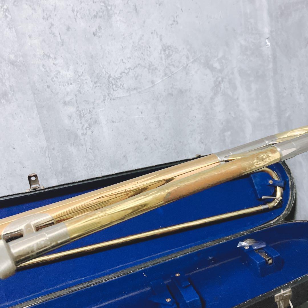 【希少】ニッカン インペリアル トロンボーン ハードケース マウスピース付属