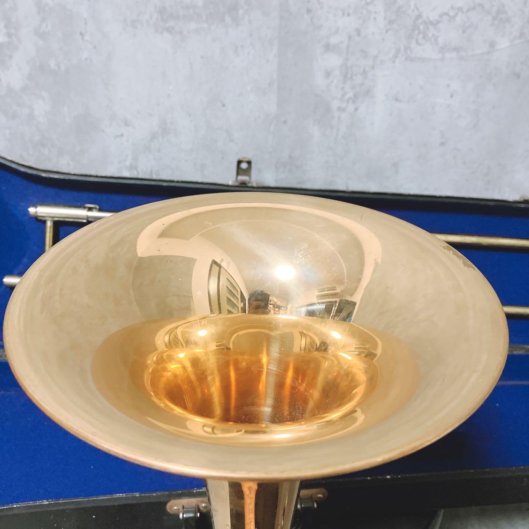 【希少】ニッカン インペリアル トロンボーン ハードケース マウスピース付属