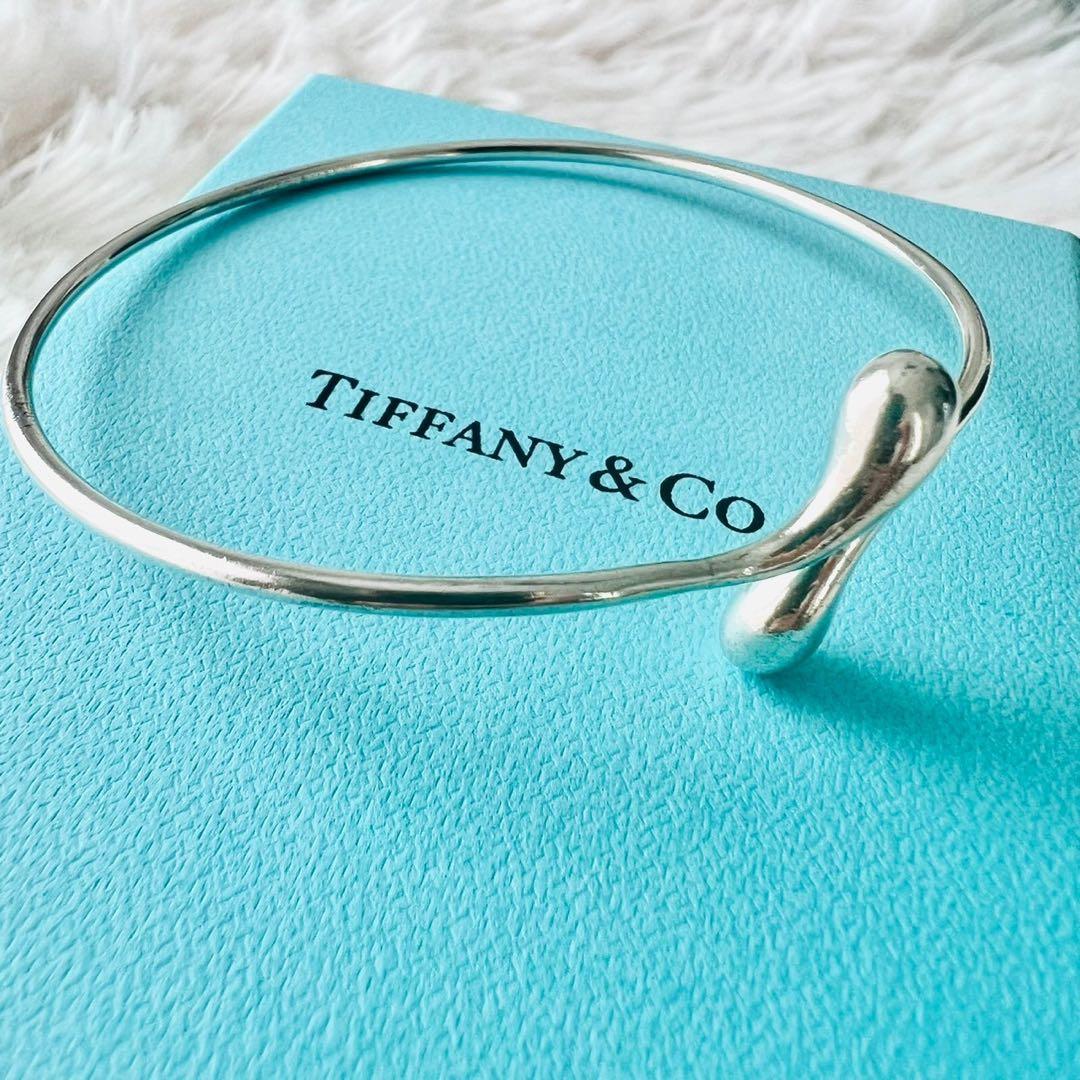 Tiffany　ティファニー　バングル　ダブルティアドロップ　ティアドロップ