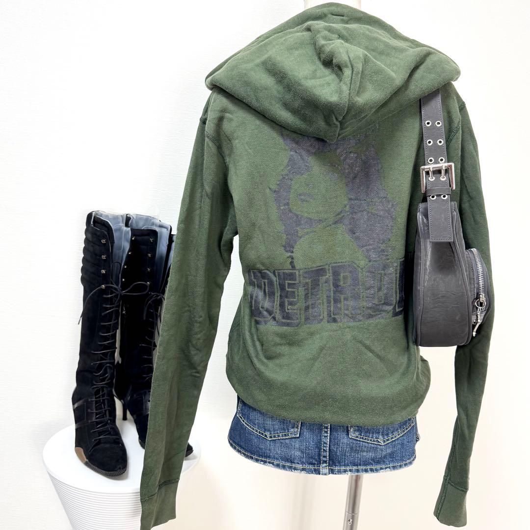 y2k❤️00s HYSTERIC GLAMOUR デビル ヒスガール パーカー