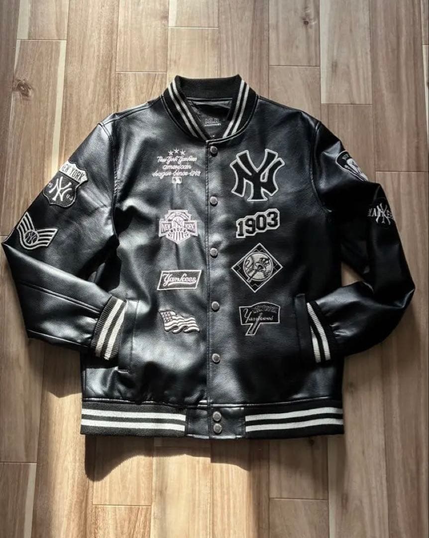 ニューヨーク・ヤンキース レザースタジャン