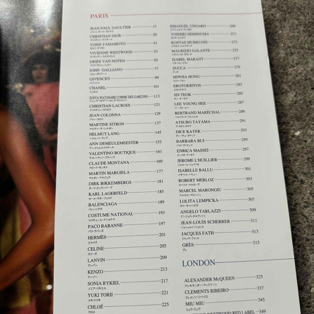 gap COLLECTIONS 1997AW 90s Y2K パリ ロンドン