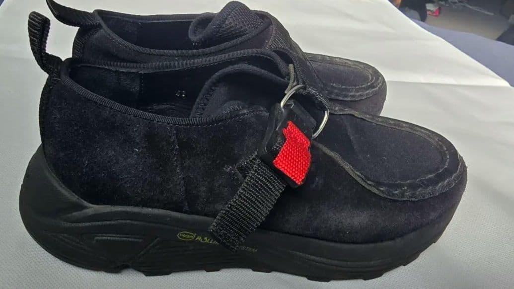 Hender Scheme haze ブラック 42 スウェード