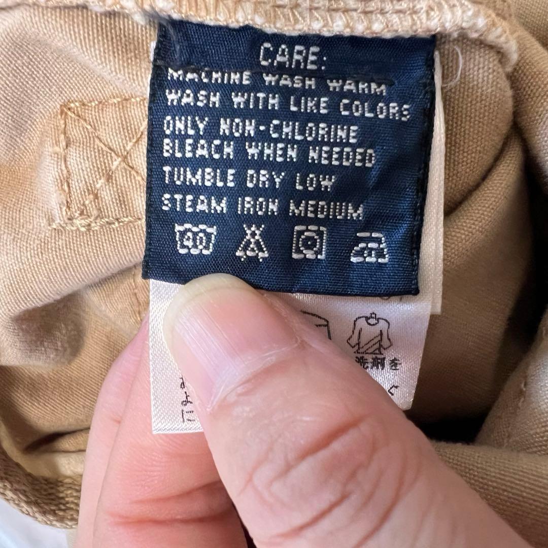 ラルフローレン マルチポケット カーゴパンツ ベージュ Y2K