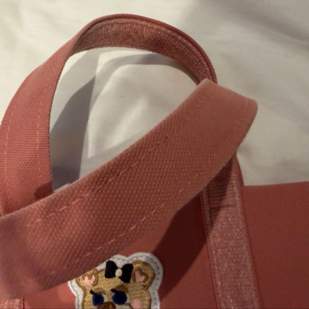 フェイラー オールドテディガール ワッペントート 小 ピンク