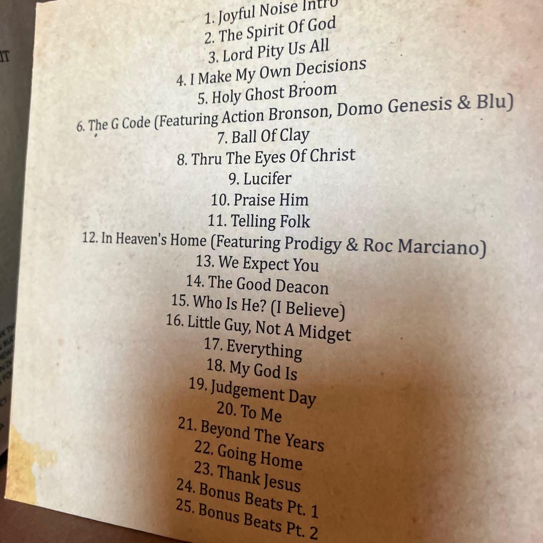 洋楽 THE ALCHEMIST & BUDGIE / THE GOOD BOOK