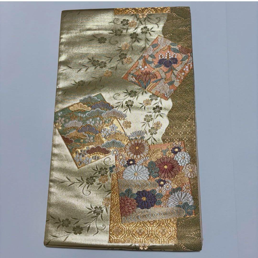 ミ*ミ様 正絹　訪問着 フルセット　肌色 吉祥文様　上品　フォーマル　オ10