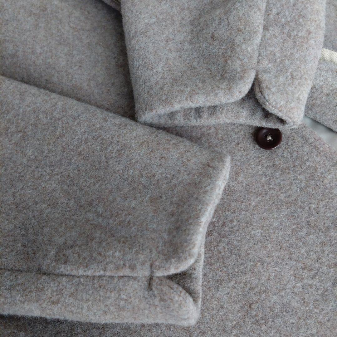 ⬛パラスパレスウールビーバーフード付きコート日本製