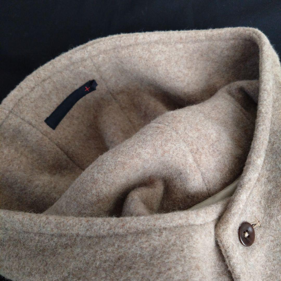 ⬛パラスパレスウールビーバーフード付きコート日本製