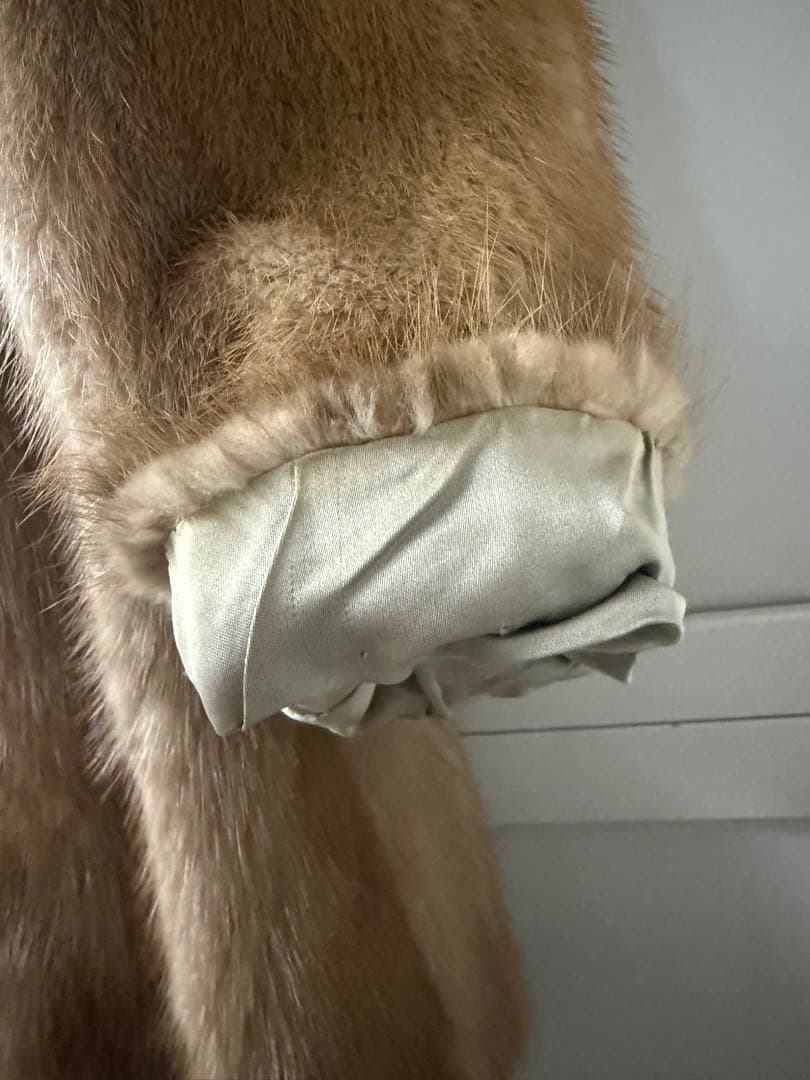 ミンク毛皮コート