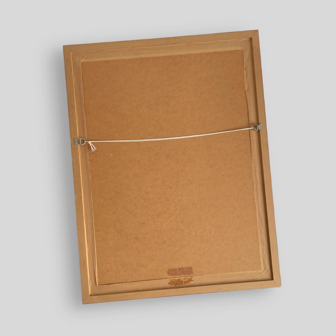 イギリス製 80~90s【モディリアーニ】大判 額装 ヴィンテージ ポスター