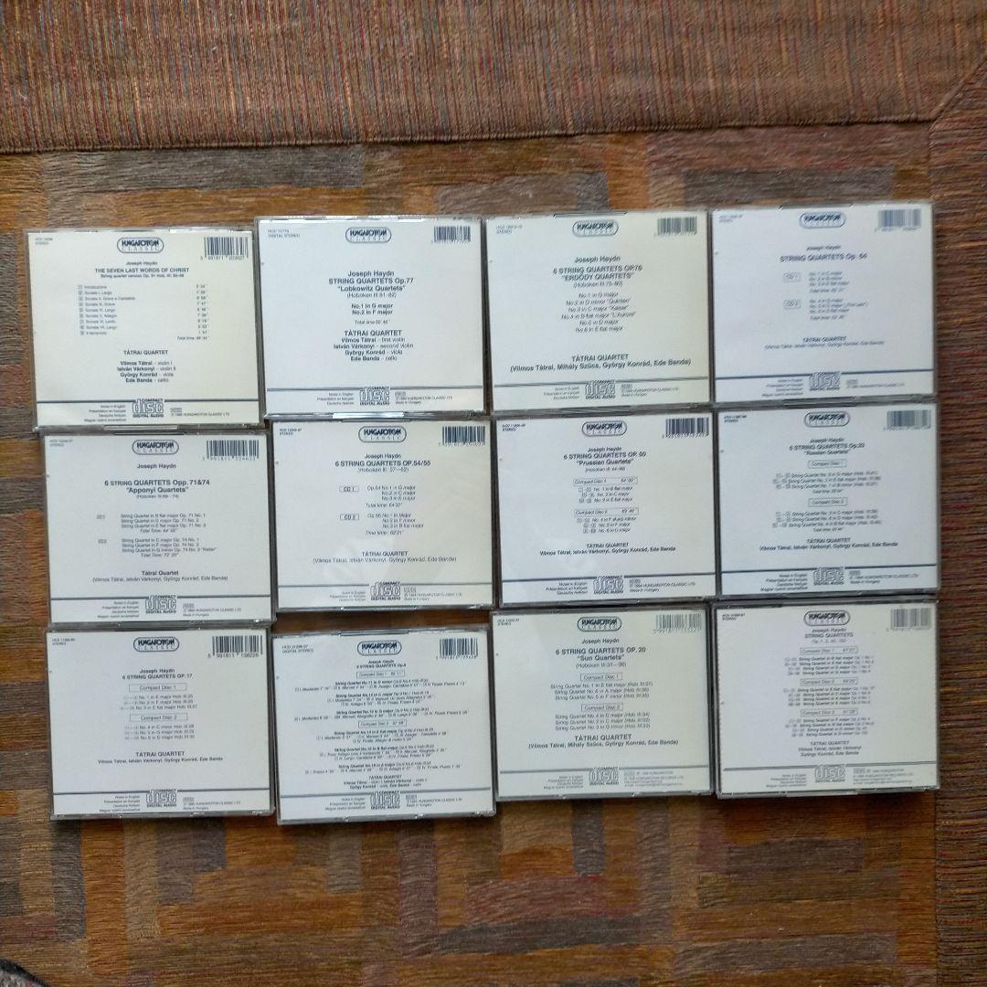 ヨゼフ・ハイドン 弦楽四重奏曲全曲集 タ－トライ四重奏団 CD23枚組