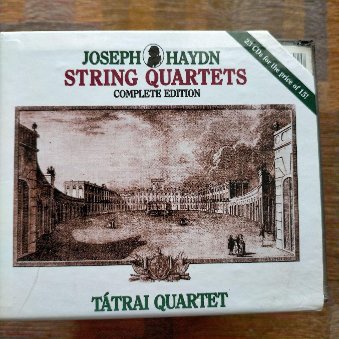 ヨゼフ・ハイドン 弦楽四重奏曲全曲集 タ－トライ四重奏団 CD23枚組