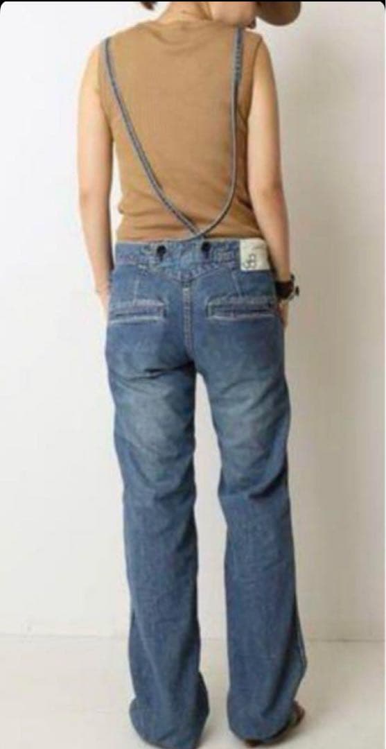 ジョンブル ドゥーズィエム クラス フレンチサロペット　LLサイズ