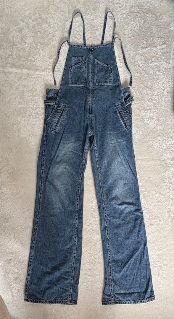 ジョンブル ドゥーズィエム クラス フレンチサロペット　LLサイズ