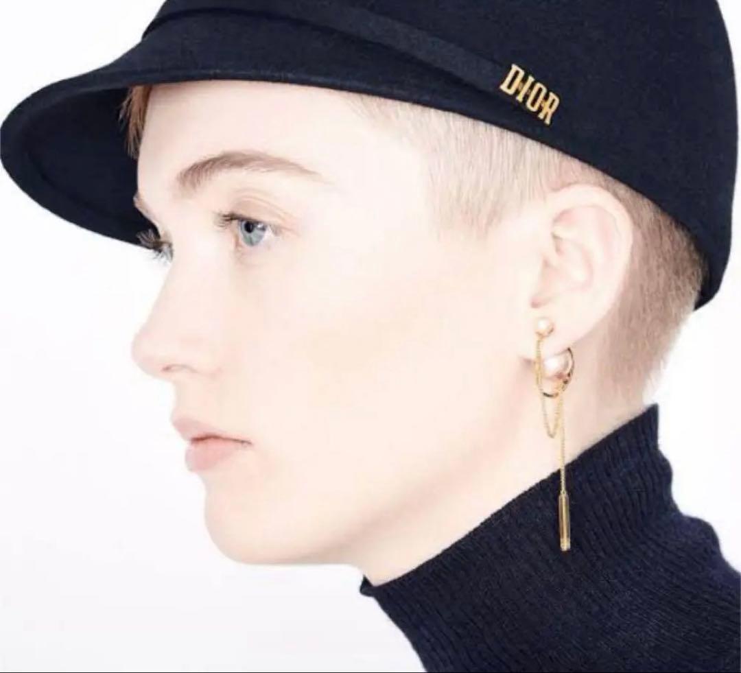 ディオール　帽子　ハット　黒