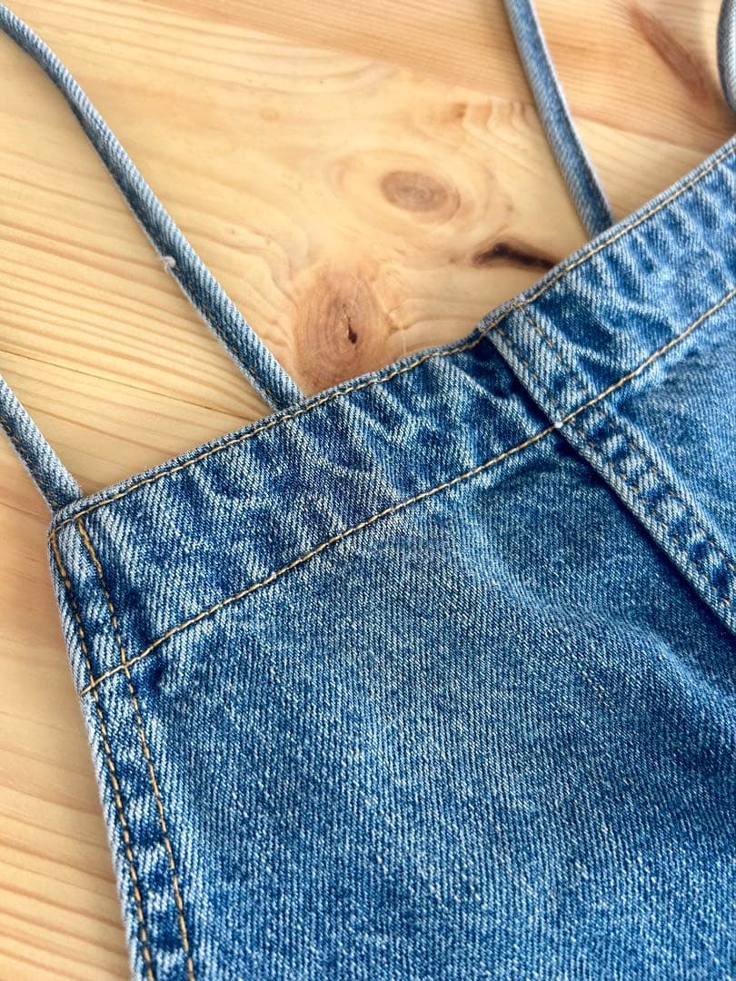 ウィム ガゼット DENIM ALL IN ONE２　フリーサイズ