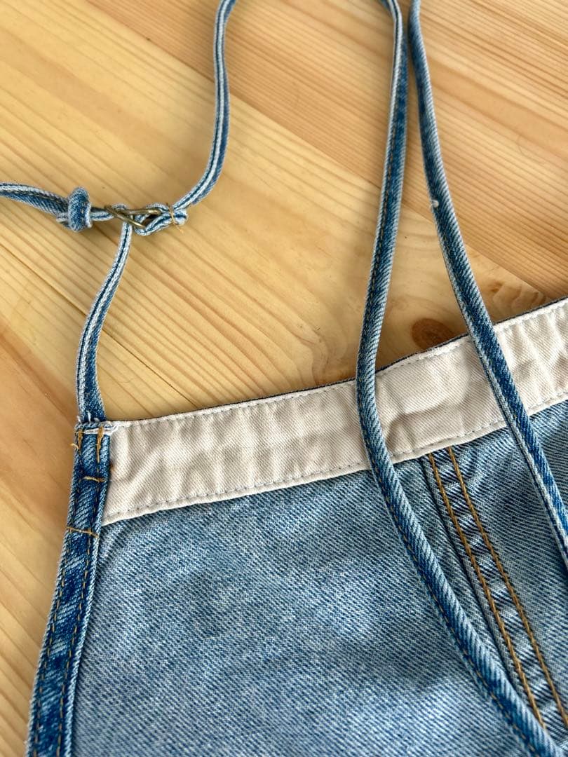 ウィム ガゼット DENIM ALL IN ONE２　フリーサイズ