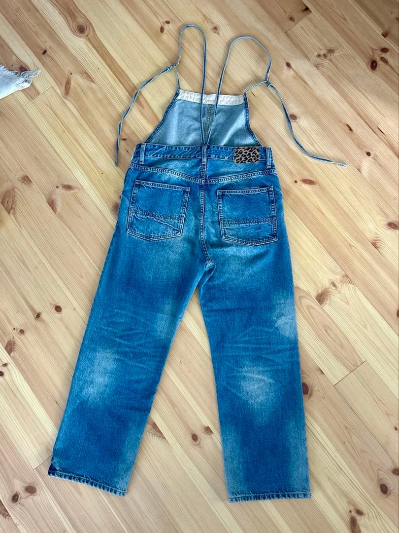 ウィム ガゼット DENIM ALL IN ONE２　フリーサイズ