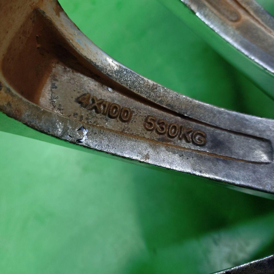 16インチ シルバー メッキ スポークホイール４本セット VARIG LINE