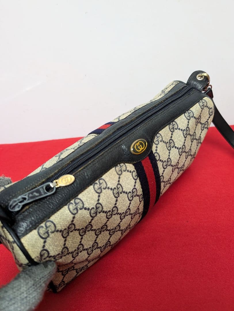 美品 極上！Gucci シェリーライン ショルダーバッグ 2wayクラッチバッグ