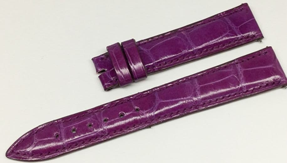 フランクミュラー 尾錠用純正革ベルト クロコダイル