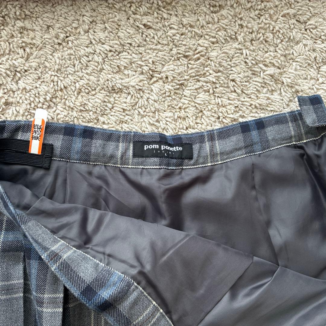 ポンポネットジュニア　 スーツ 4点セット 受験 卒業式 Lサイズ