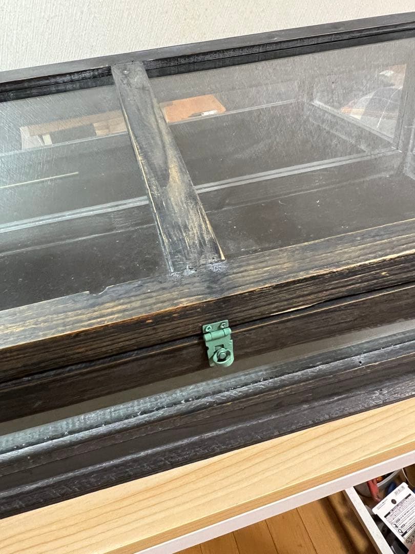 アンティークガラスショーケース