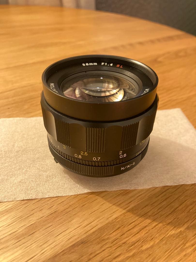 Nokton 58mm F1.4 SL II N + gfxアダプタ