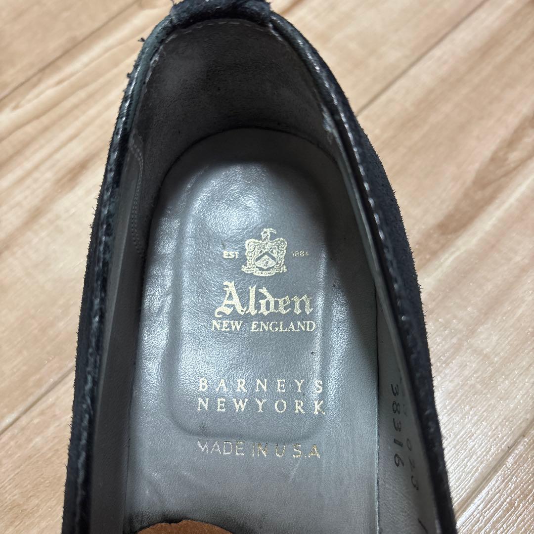 【最終価格】Alden x BARNEYS NEW YORK スエードローファー