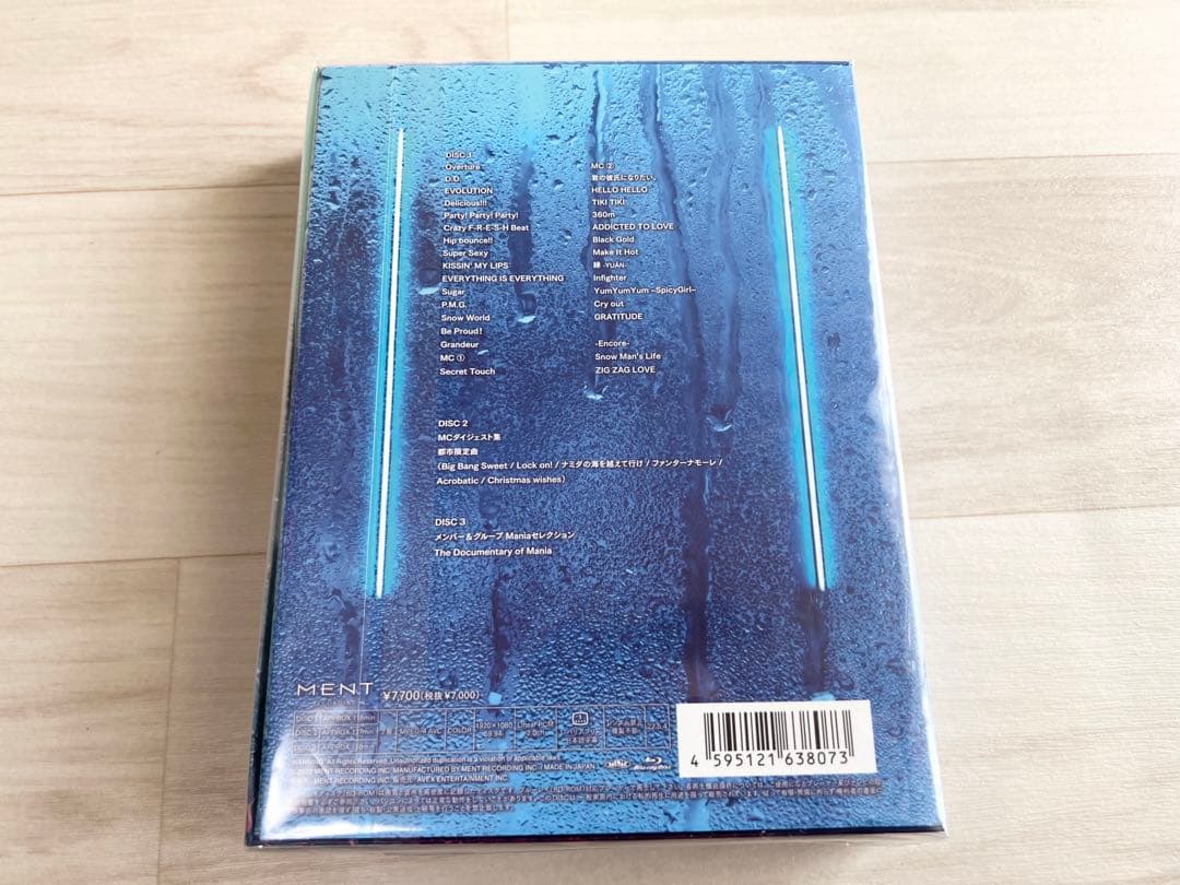 Man mania Blu-ray 初回盤