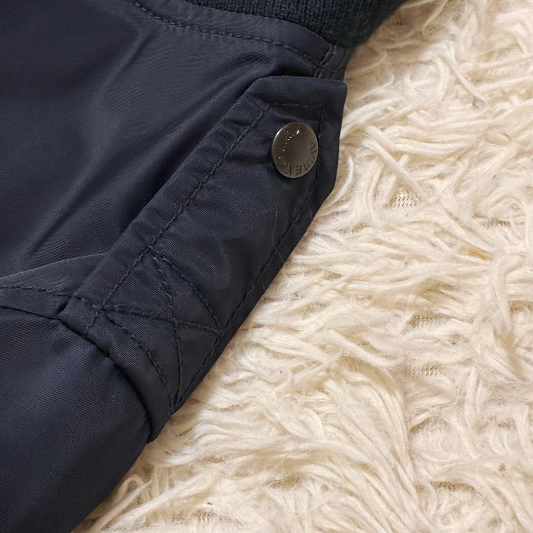 【美品】✨ AVIREX フライトジャケット アーチロゴ コマーシャルロゴ S