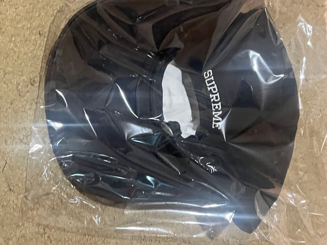 Supreme Splatter 6-Panel キャップ ブラック
