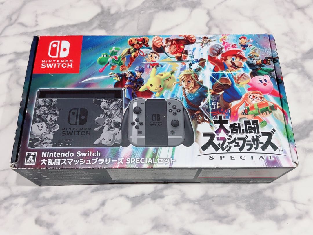 【美品】Switch スマブラエディション 本体