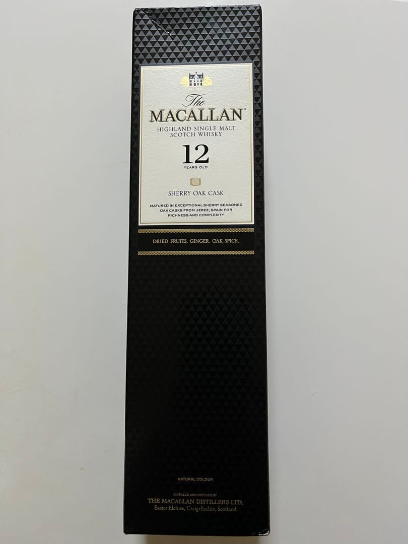 The Macallan 12年 シェリーオークカスク 700ml