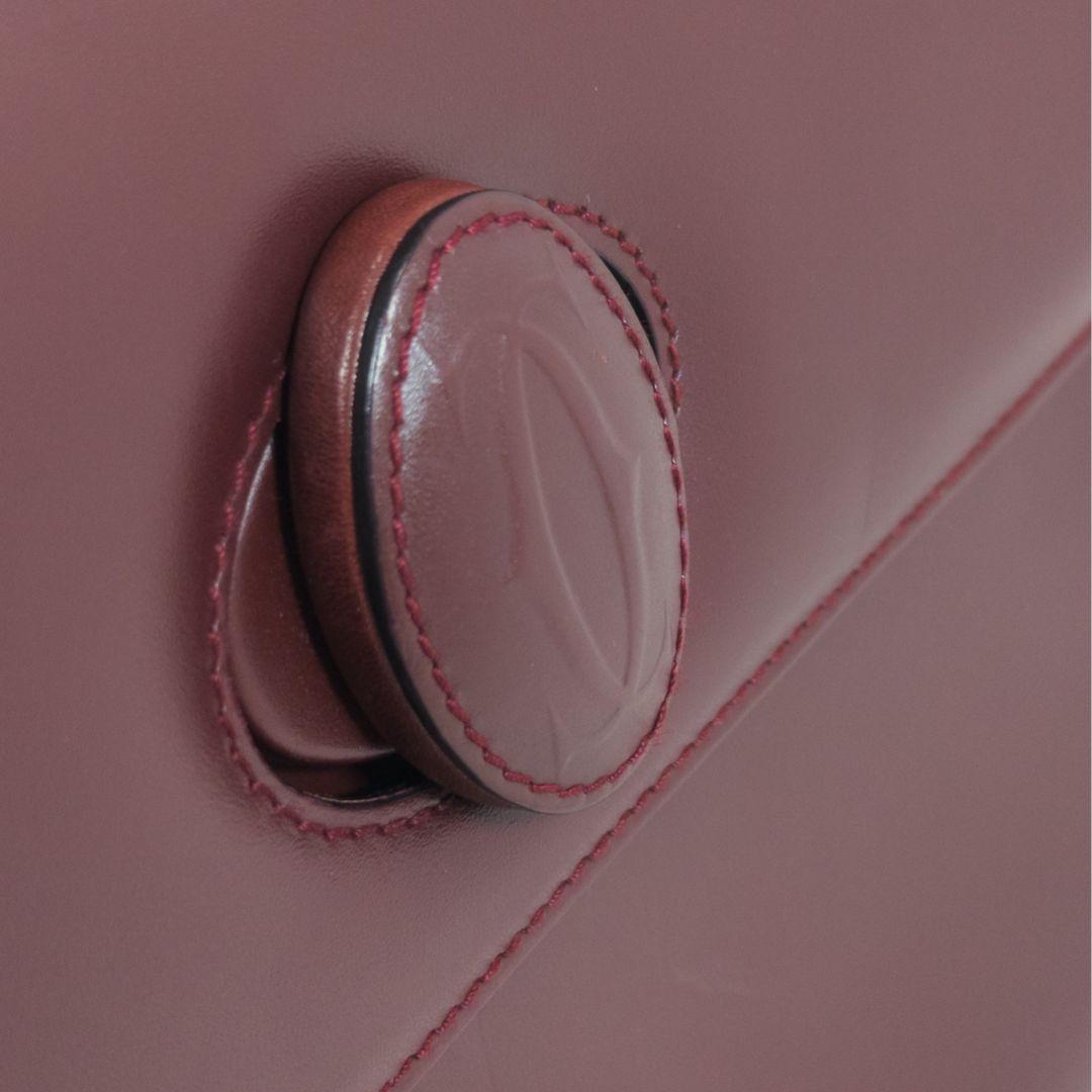 【美品】 カルティエ ターンロック ボックス ショルダーバッグ 保存袋付き