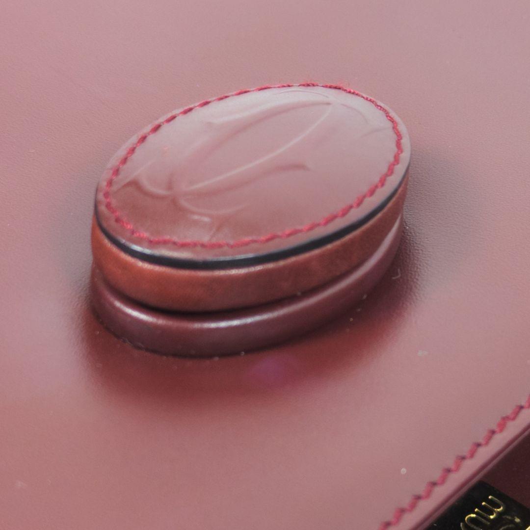 【美品】 カルティエ ターンロック ボックス ショルダーバッグ 保存袋付き