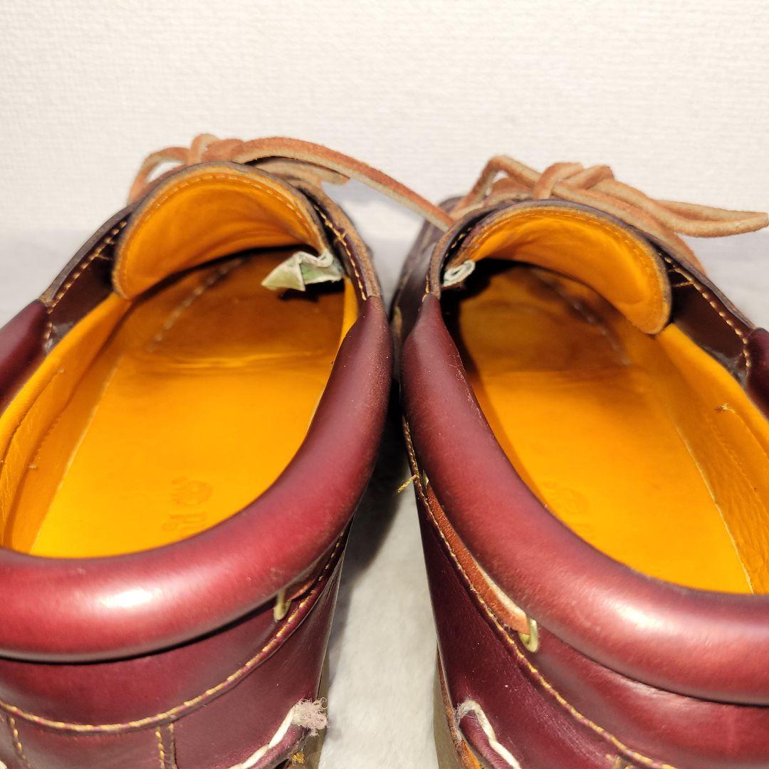 美品✨ Timberland 27.0 デッキシューズ ラバーアウトソール