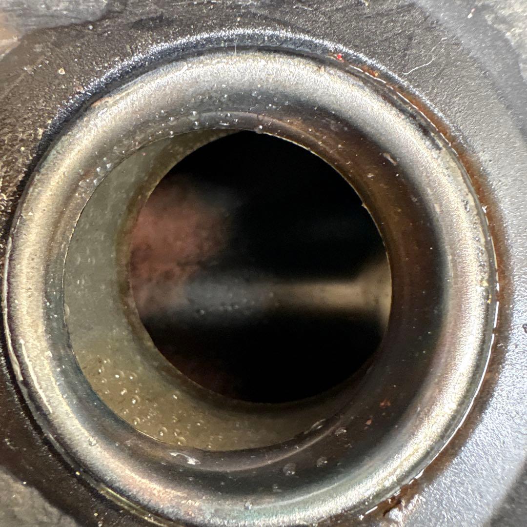 【まるポ】Kawasaki GPZ400F2 純正ガソリンタンク（赤×黒）