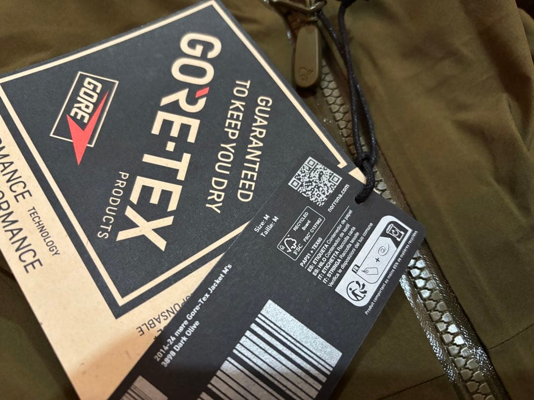 [新品未使用]FW25 NORRONA more Gore-Tex jacket