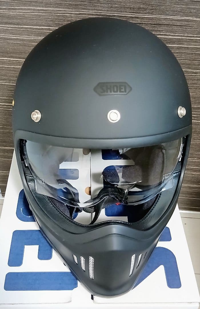 美品 shoei ex-zero 2023年 XL ゴーグル付き