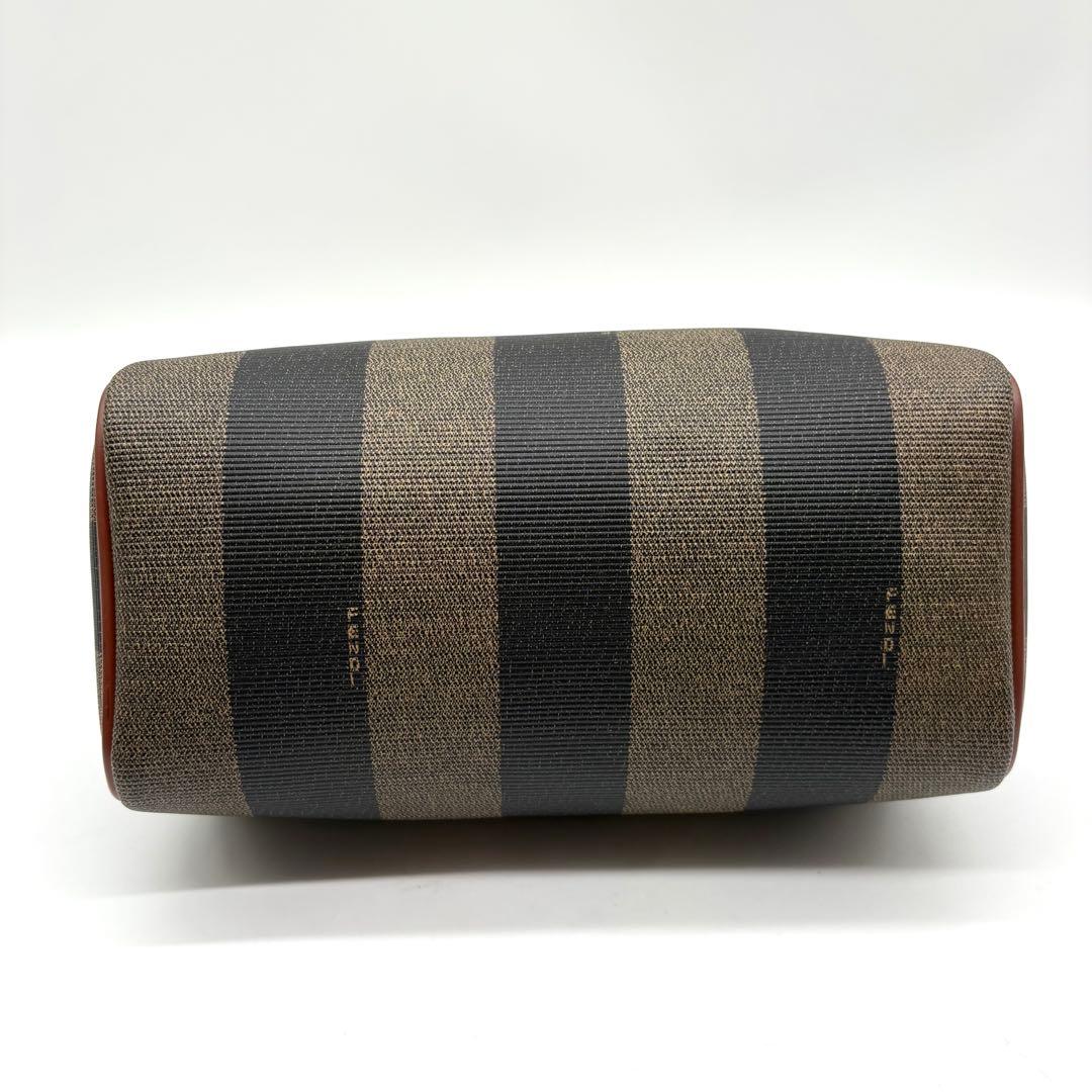 極美品　希少　FENDI マイクロミニボストン 2wayバッグ　ペカン柄　PVC