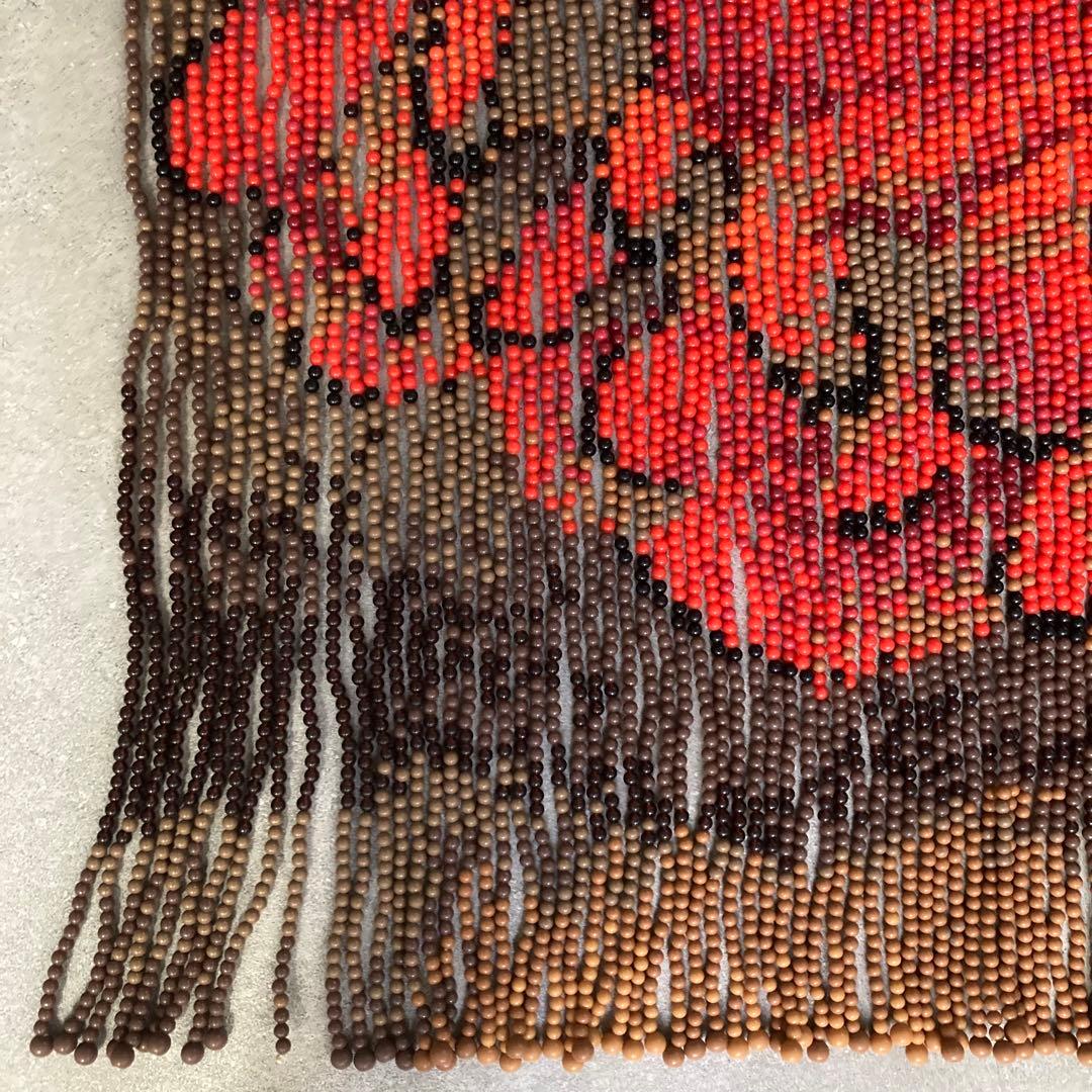 昭和レトロ ビーズのれん 85×150cm フラメンコダンサー ビーズカーテン