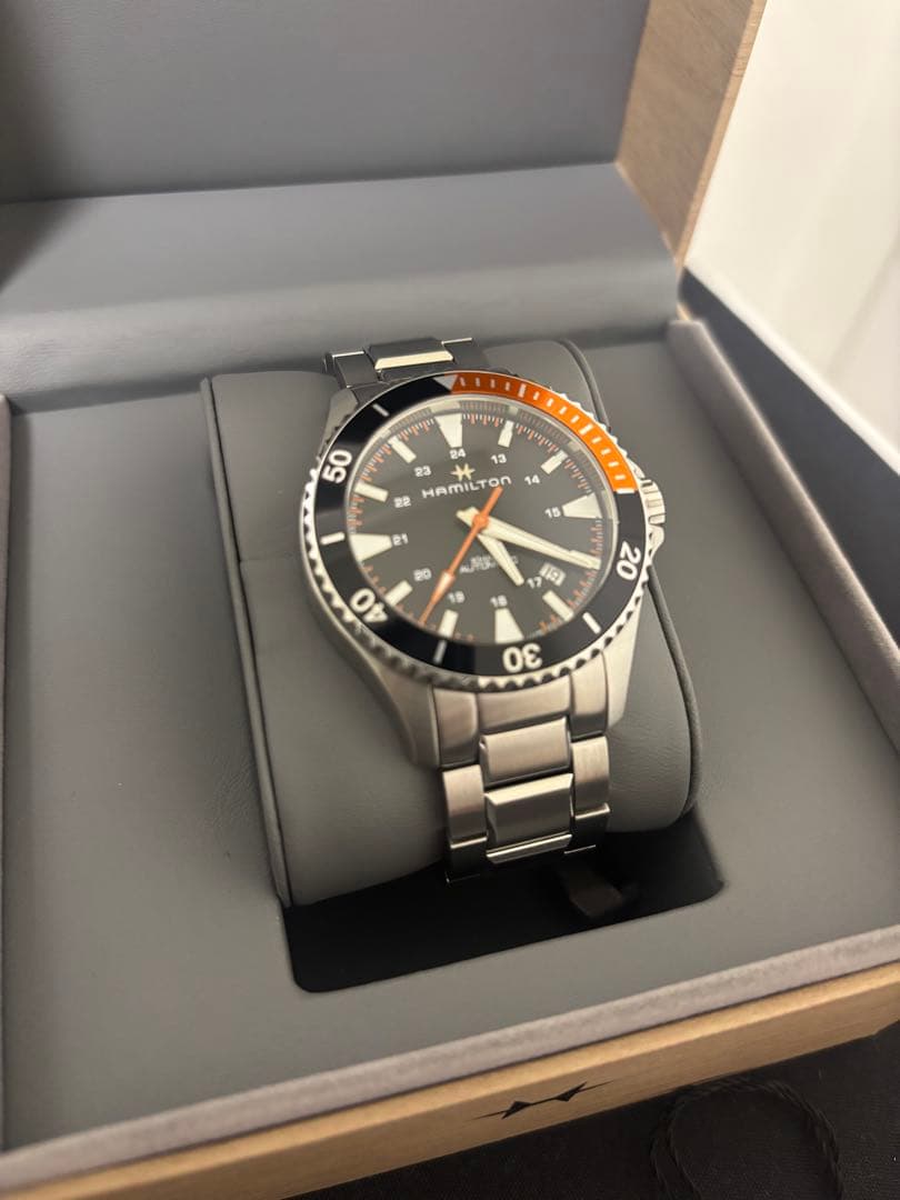 【FROM JAPAN】ハミルトン　カーキ ネイビー SCUBA AUTO